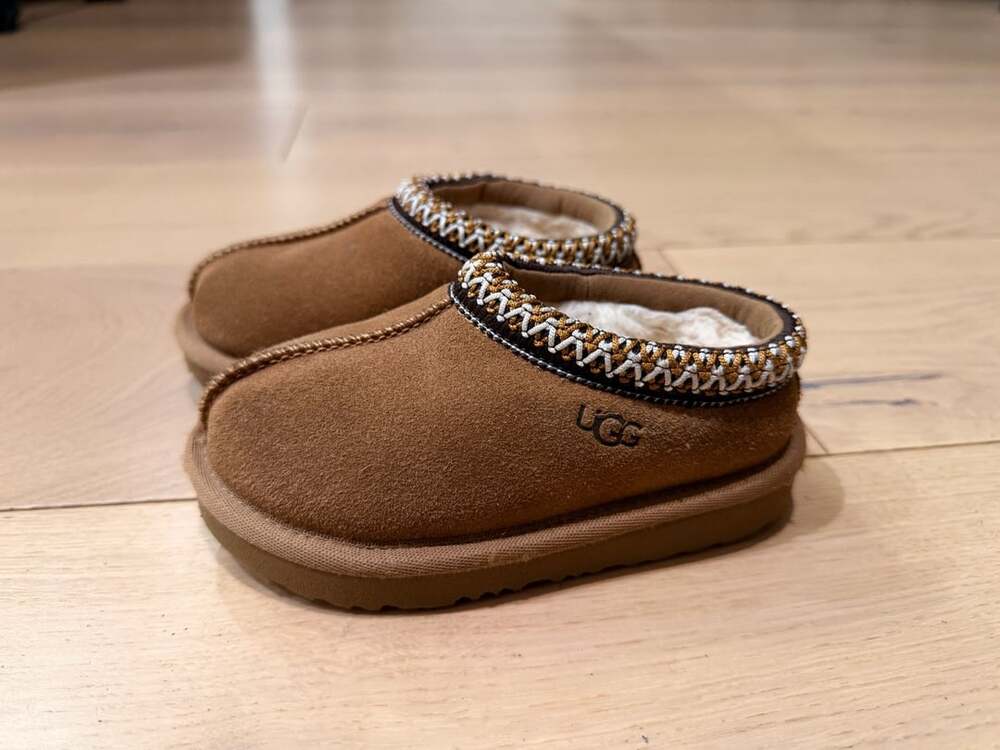 UGG Kids Tasman II Slippers Chestnut size 8 T